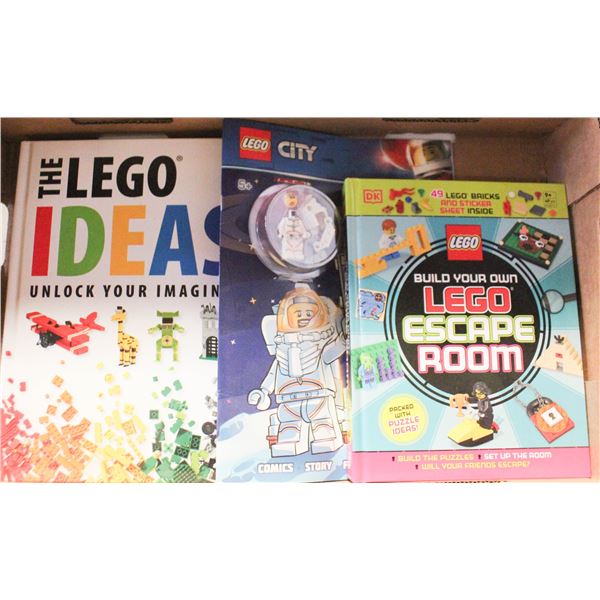 3 LEGO BOOKS