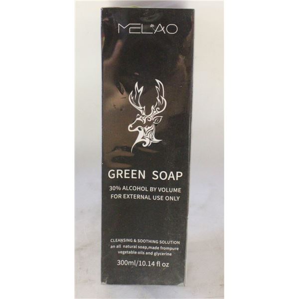 NEW SEALED GREEN SOAP CLEANING & SOOTHING SOLUTION