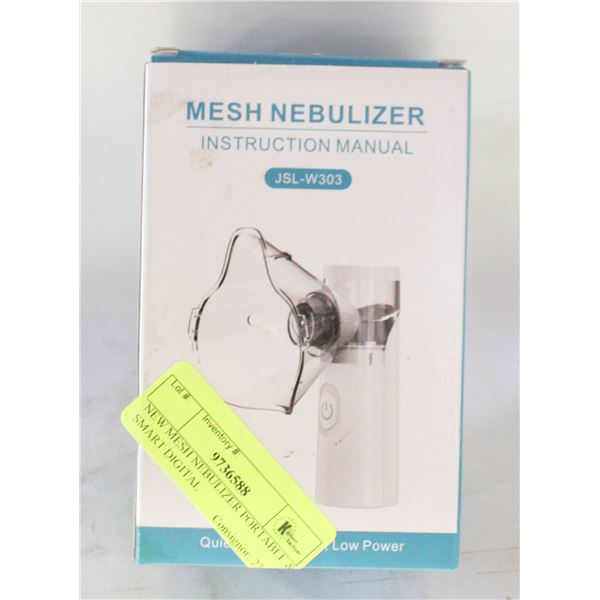 NEW MESH NEBULIZER PORTABLE & SMART DIGITAL