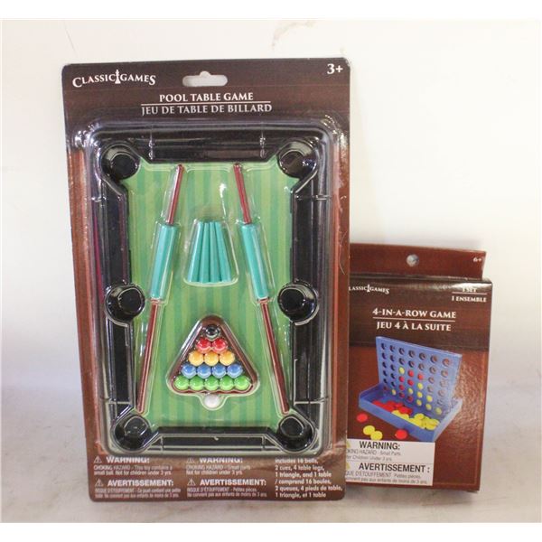 NEW SEALED (2) MINIATURE GAMES NIGHT-