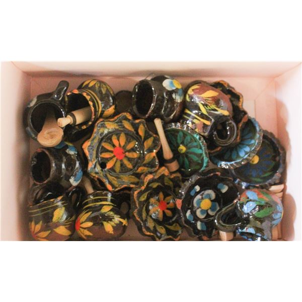 MINIATURE FOLKART MEXICAN MINIATURES POTTERY