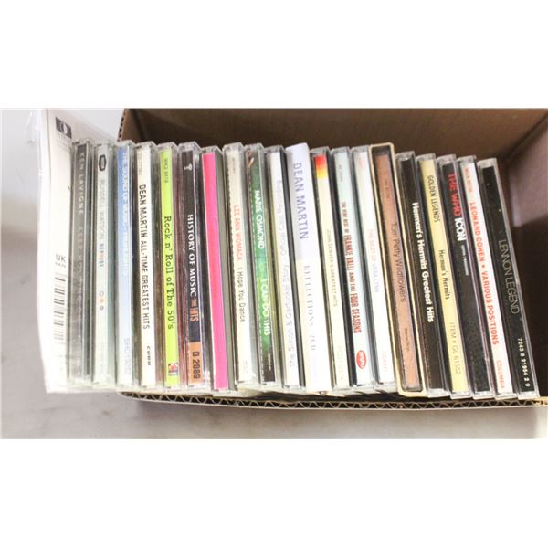 23 POPULAR CDS-LENNON, COHEN, THE WHO