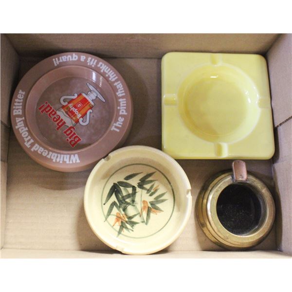 ESTATE ASHTRAY COLLECTION ALL TOGETHER