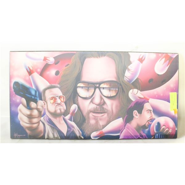 AIR BRUSHED ESTATE CARICATURE PRINTED
