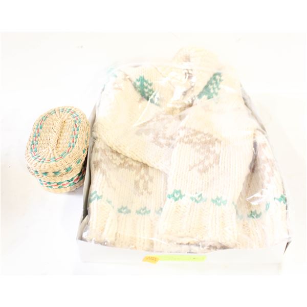 VINTAGE COWICHAN WOOL TODDLERS