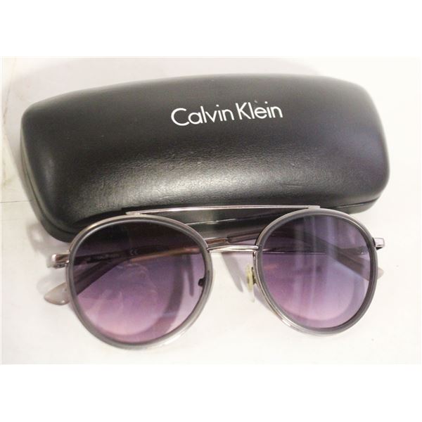 CALVIN KLEIN SUNGLASSES & CASE