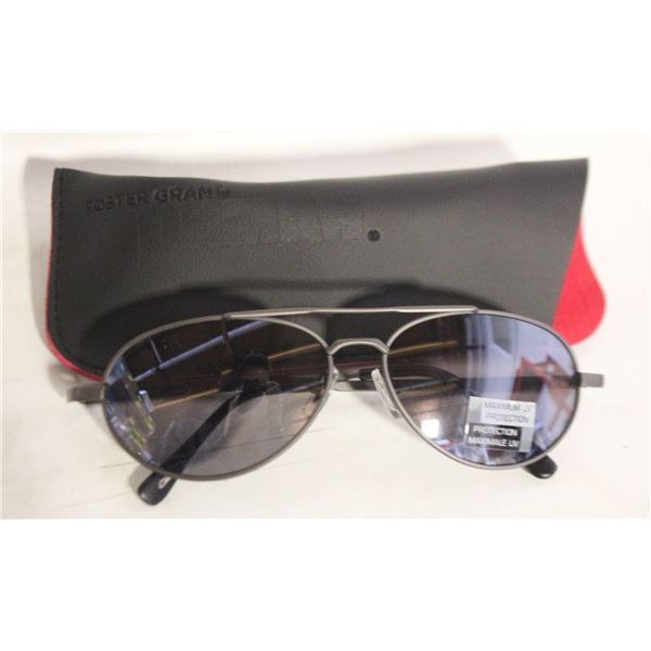FOSTER GRANT NEW SUNGLASSES WITH CASE