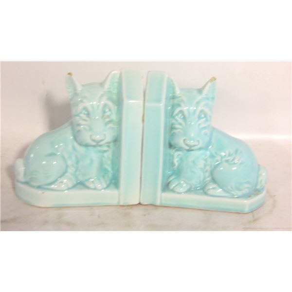1950'S BESWICK 495 SCOTTIE DOG BOOK ENDS
