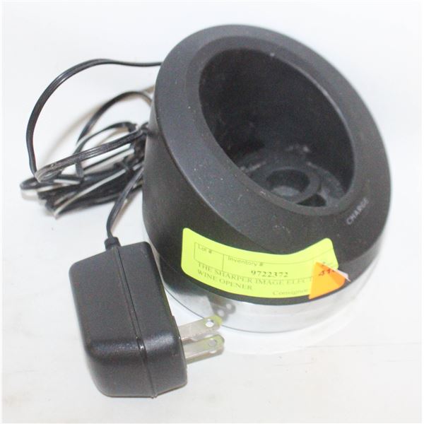 THE SHARPER IMAGE ELECTRIC WINE OPENER