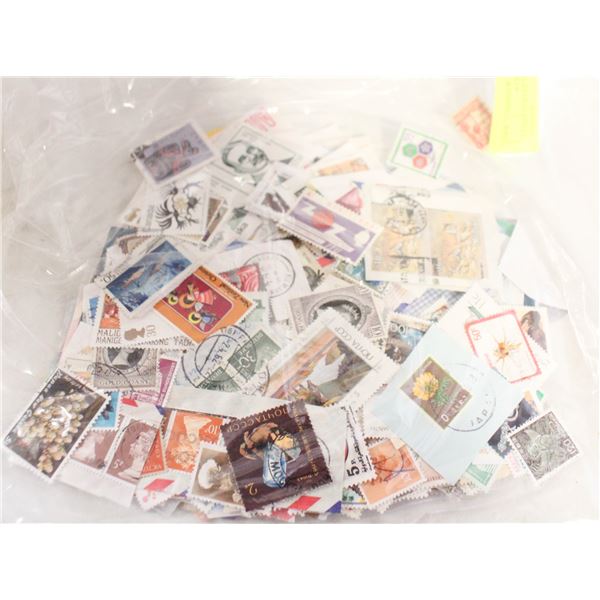 STAMP COLLECTION ZIPLOCK VINTAGE