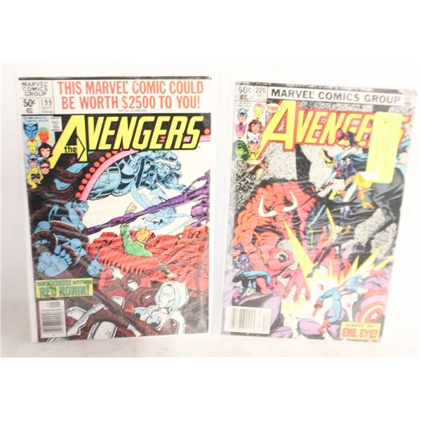AVENGERS #199 & 226 COLLECTOR COMICS