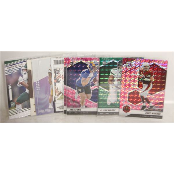 FOOTBALL CARDS 10X VARIOUS REFRACTORS