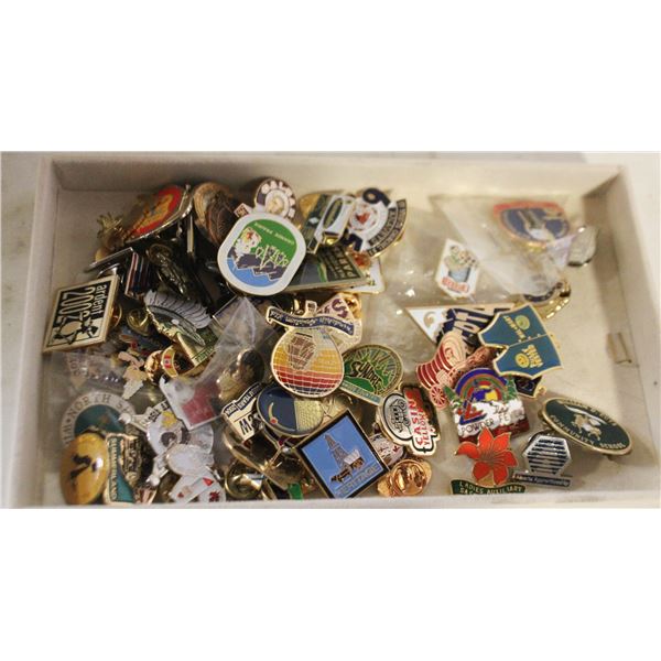 ESTATE LAPEL PIN COLLECTION ALL TOGETHER