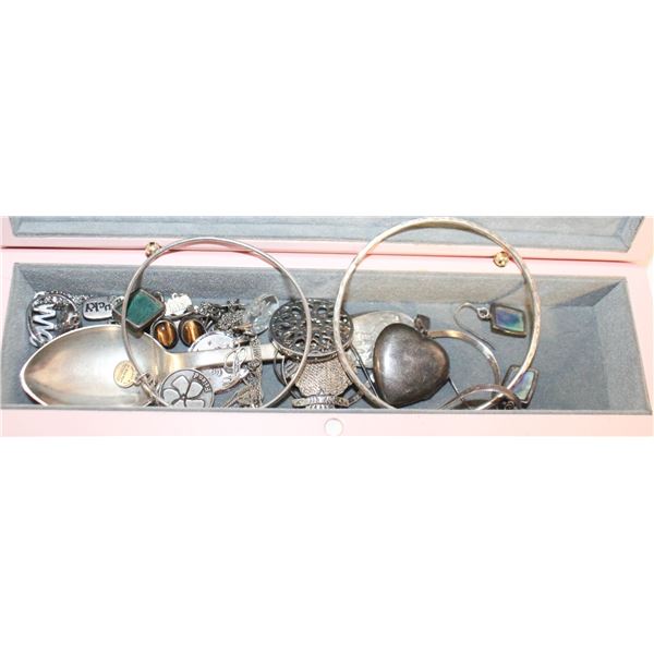 9X3 BOX FILLED WITH ONLY STERLING SILVER