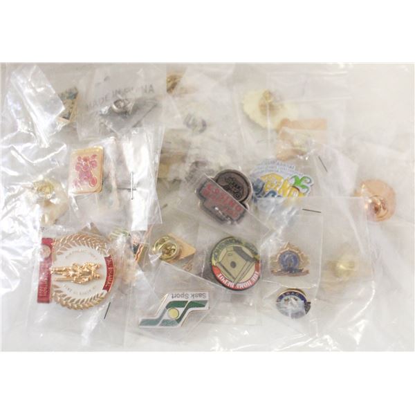 ESTATE LAPEL PIN COLLECTION ALL TOGETHER