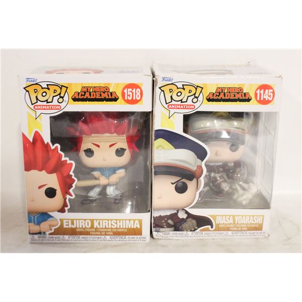 2 X FUNKO POP MY HERO ACADEMIA INAS YOARASHI