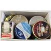 Image 1 : TOBACCO CANS AND ASSORTED