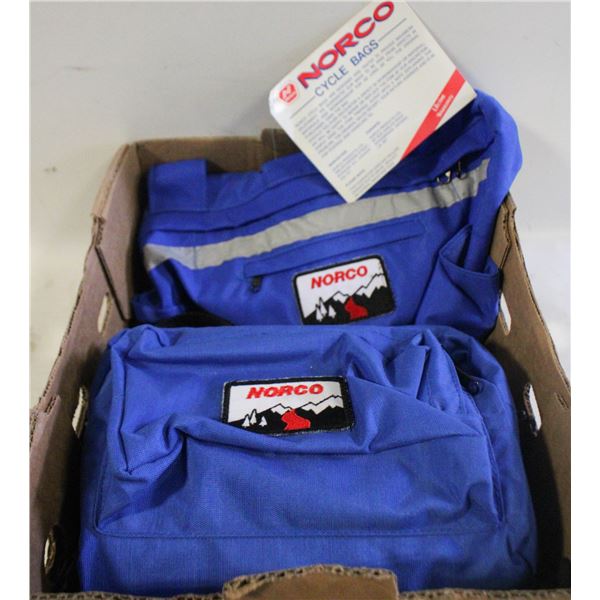 2 NEW NORCO CYCLE BAGS