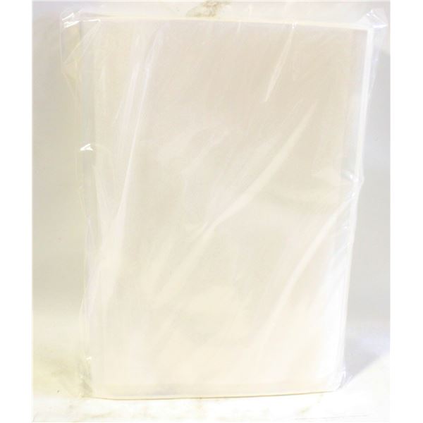 VACUUM SEALER BAGS 8" X 10" APPROX 100 BAGS