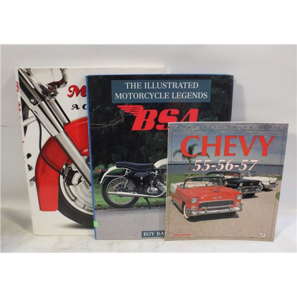 ESTATE HARDCOVER MOTORCYCLE BOOKS +
