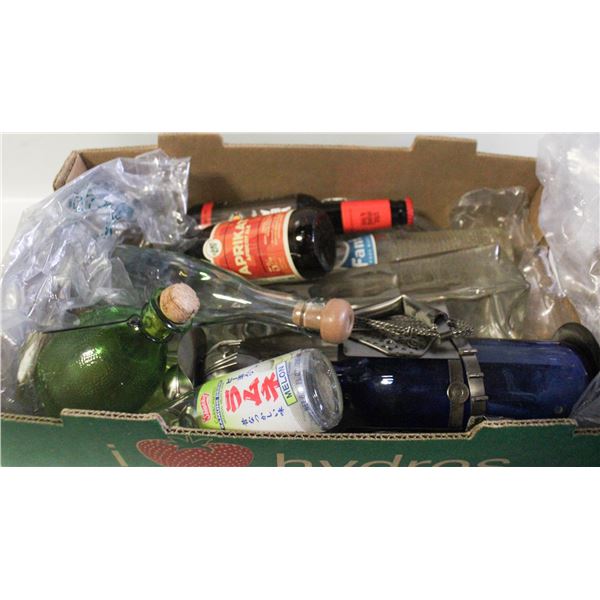 COLLECTABLE ASSORTED BOTTLES
