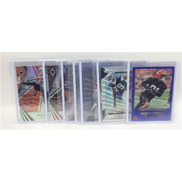 7 ASSORTED FOOTBALL CARDS