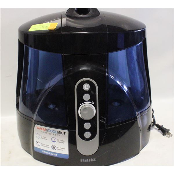 HOMEDICS WARM & COOL MIST ULTRASONIC HUMIDIFIER