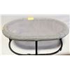 Image 1 : ELEVATED GREY PET BED- CAT DOG