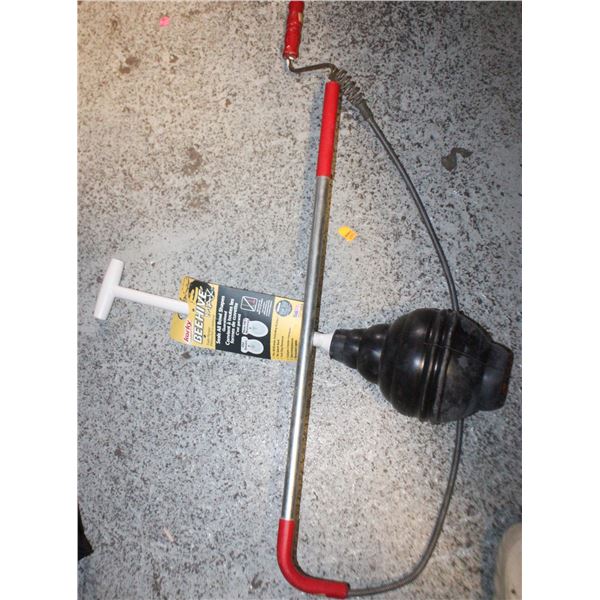NEW BEEHIVE MAX PLUNGER AND DRAIN SNAKE