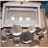 Image 1 : OUTDOOR WOOD & GLASS TEALIGHT DISPLAY &