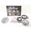 Image 1 : MARVEL’S THE AVENGERS PRE-ORDER PIN SET + PATCHES
