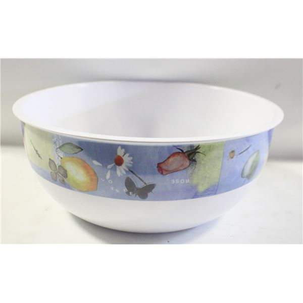 MELAMINE BOWL- 12"