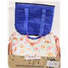 Image 1 : CANVAS TOTES 2PC LOT