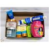 Image 1 : FLAT OF VARIOUS BATH PRODUCTS ETC