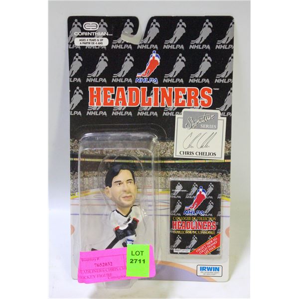 NHL HEADLINERS CHRIS CHELIOS 1996 HOCKEY FIGURE