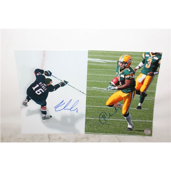 UNAUTHENTICATED SIGNED PICTURES: JARRET