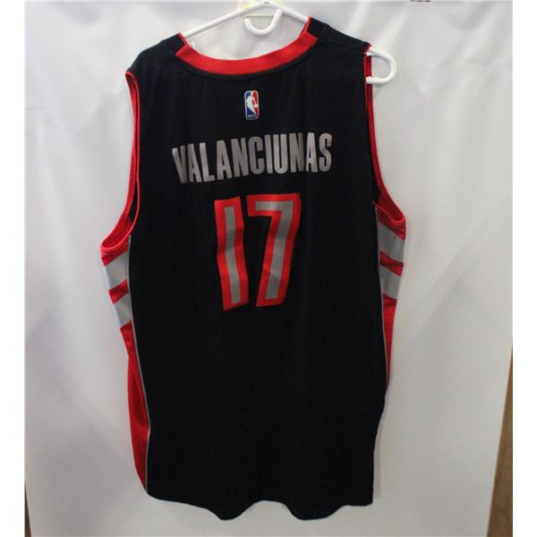 TORONTO RAPTORS JONAS VALANCI?NAS #17