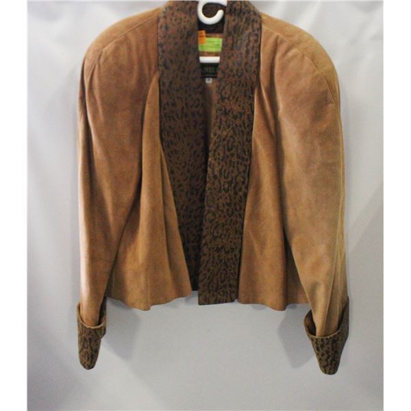 VINTAGE DANIER LEATHER JACKET - LARGE