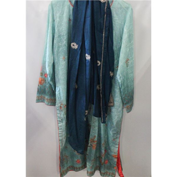 ESTATE TRADITIONAL WEAR DRESS+SCARF