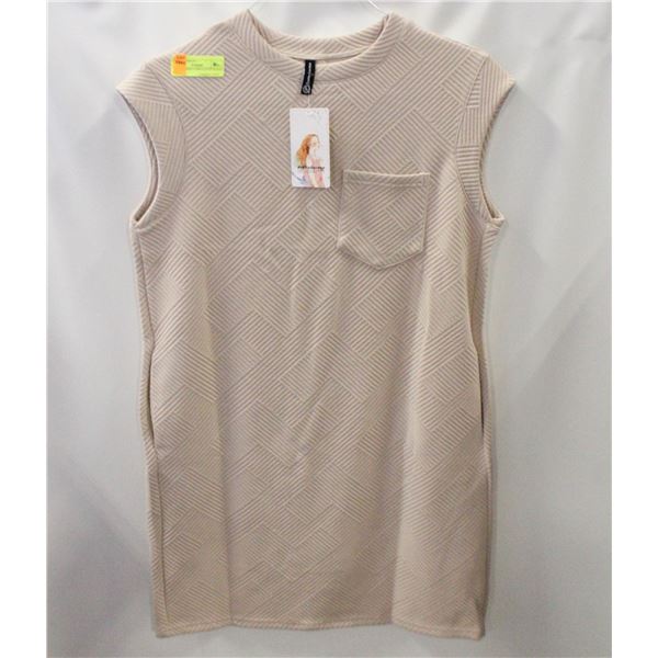 NEW- WOMEN’S DRESS SLEEVELESS S.