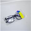 Image 1 : FULL-RIM PLASTIC READING GLASSES BLACK