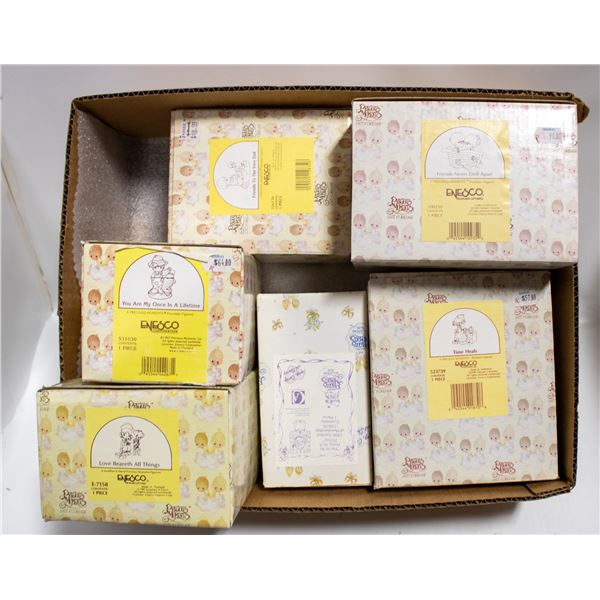 BOXED PRECIOUS MOMENTS FIGURE COLLECTION