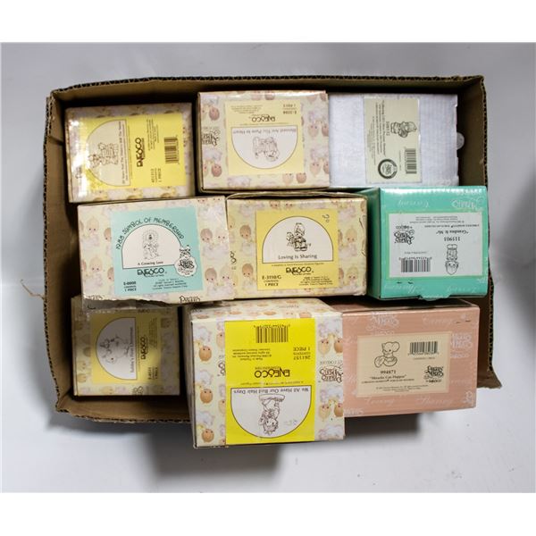 BOXED PRECIOUS MOMENTS FIGURE COLLECTION
