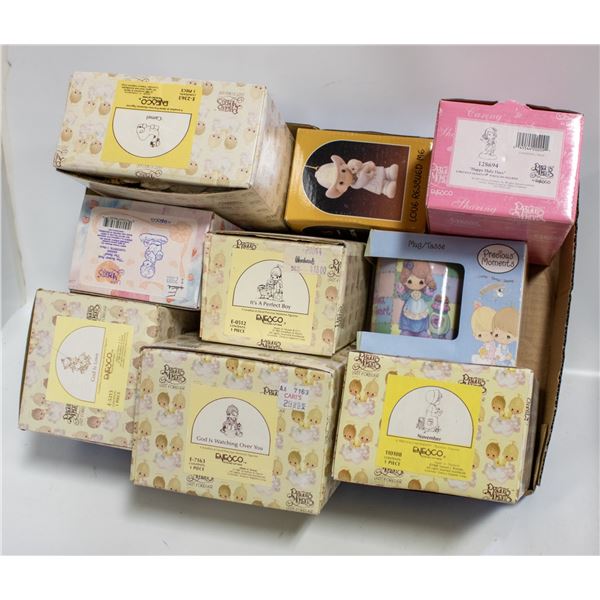 BOXED PRECIOUS MOMENTS FIGURE COLLECTION