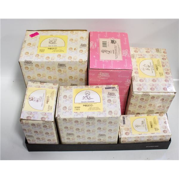 BOXED PRECIOUS MOMENTS FIGURE COLLECTION