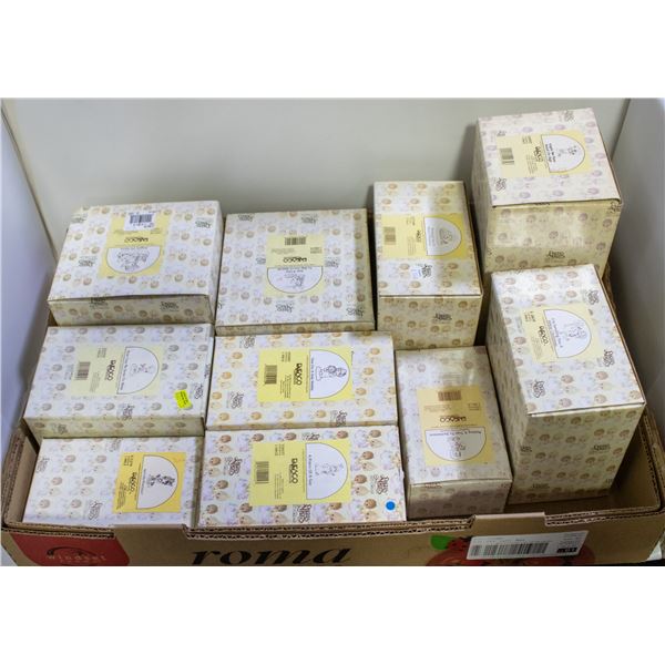 BOXED PRECIOUS MOMENTS FIGURE COLLECTION