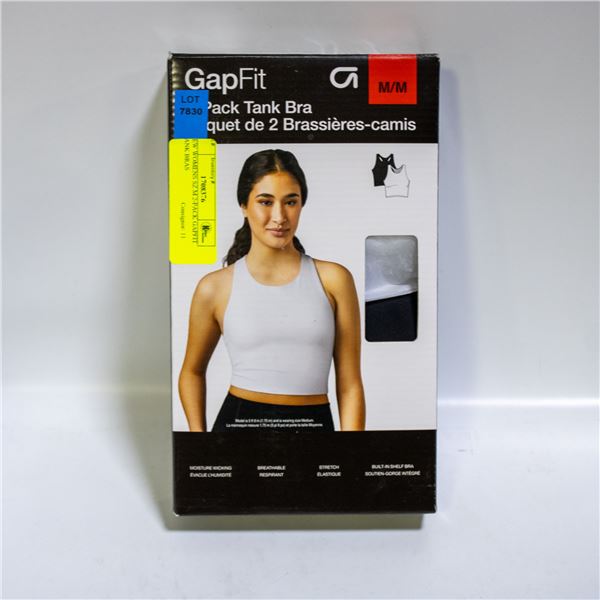 NEW WOMENS SZ M 2-PACK GAPFIT TANK BRAS