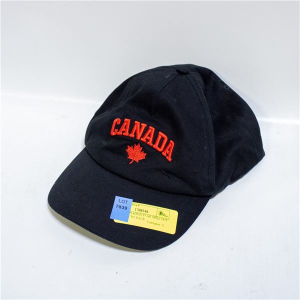 BENCH CANADIAN FLAG SPILL OUT HAT - VELCRO BACK