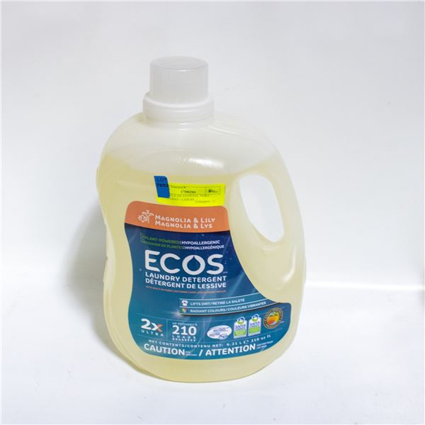 6L BOTTLE OF ECOS LAUNDRY DETERGENT - LIQUID