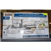 Image 1 : 10 PIECE KIRKLAND SIGNATURE 5-PLY COOKWARE SET